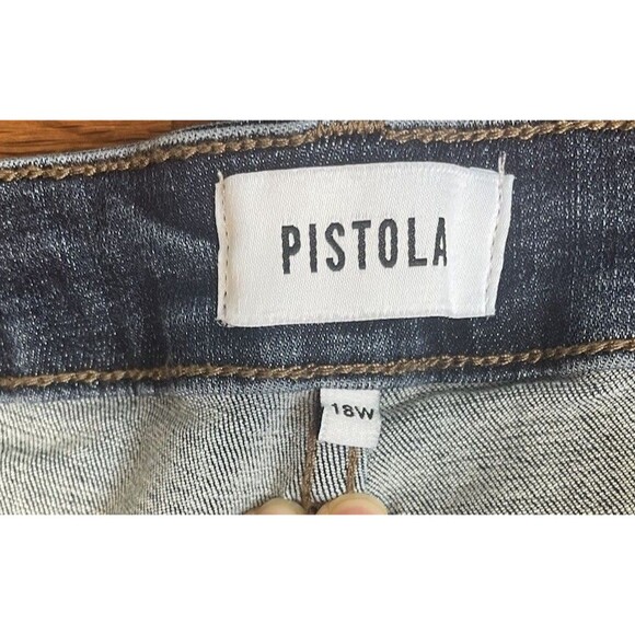 NWOT Women’s Pistola Arielle High Rise Skinny Jean Navy Size 18W - Picture 3 of 5